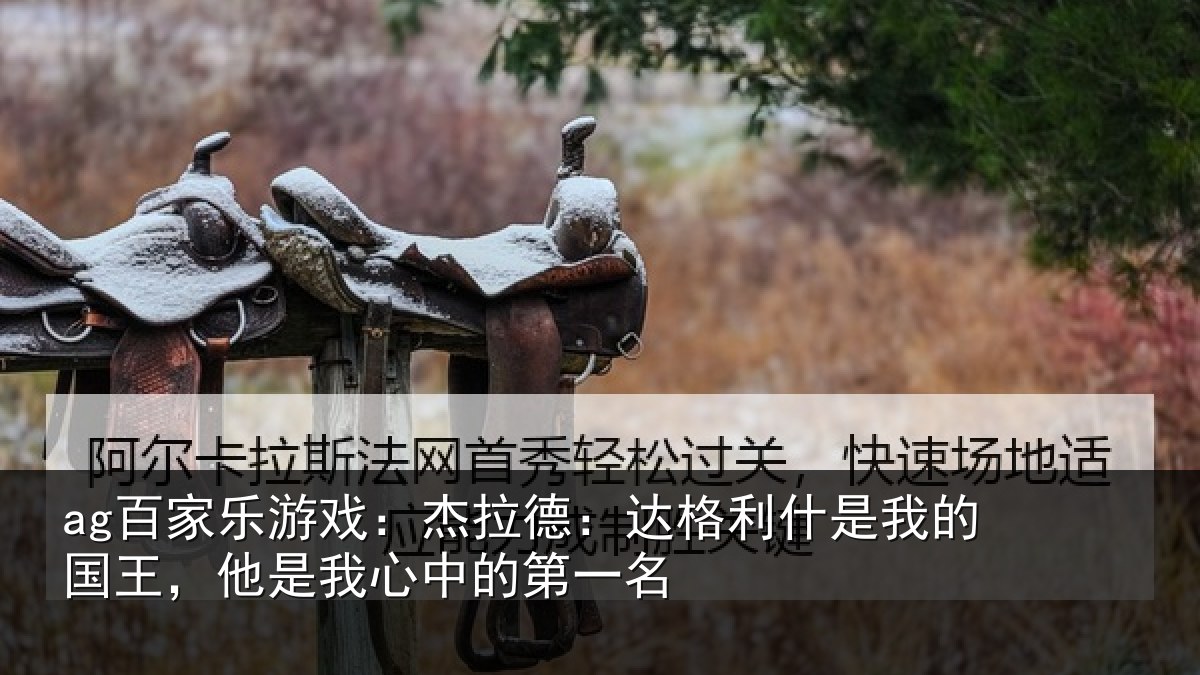 ag百家乐游戏：杰拉德：达格利什是我的国王，他是我心中的第一名